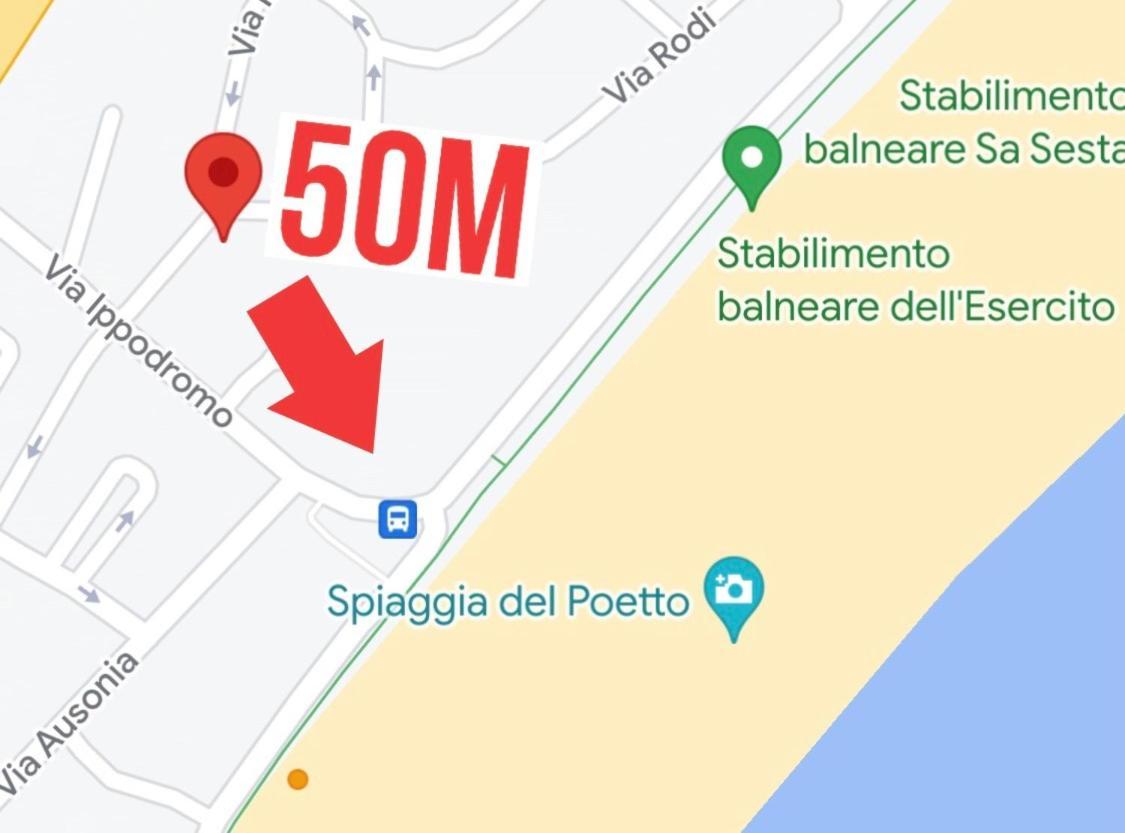 Villa Poetto Beach By Home And Experience , Cagliari, Poetto المظهر الخارجي الصورة